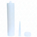 Single-component 300ml cartridge for adhesives, silicones, masses, sealants with applicator