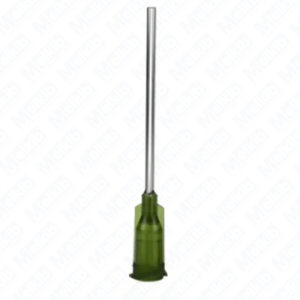 Igła dozująca, metalowa, długa końcówka 2.54 cm, igła do dozowania klejów, uszczelniaczy i past, różne rozmiary, cena za paczkę 10 sztuk