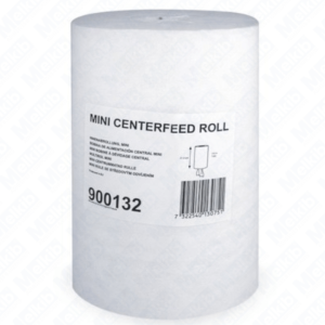 Tork 900132 Mini roll towel, center-feed, white, 110m price per carton of 10 rolls