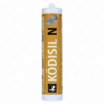 Kodisil N LQ 310 ml szary  silikon do szyb, szkła,  betonu, kamienia, ceramiki, stali, aluminium, tworzyw sztucznych, drewna, samowulkanizujący, odporność na temperatury, grzybobójczy