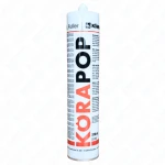 Korapop 225 310ml white single-component adhesive and sealant for glass, metal, wood