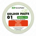Pasta lutownicza 100g średnioaktywny topnik o konsystencji pasty ułatwiający lutowanie