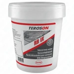 Teroson RB IX 16 kg grey plastic butyl mass for sealing, filling gaps, cracks, slightly viscous, easy to use, resistant to water and ageing, self-vulcanizing