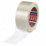 Taśma filamentowa 50m x 50mm biała taśma pakowa  do paletowania, spinania i  zabezpieczenia ładunków, trwała, mocna
