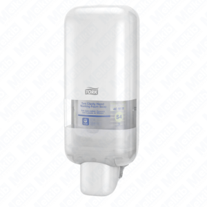 Tork 564500 soap and disinfectant dispenser, white, practical, convenient dispenser