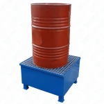 Wanna wychwytowa 740x740x470 mm lakierowana wanna ociekowa  na 1 beczkę 
