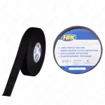 Taśma parciana HPX 52800 czarna 19mm x 10m, samoprzylepna, ochronna do kabli, wygłuszająca, odporna na wysokie temperatury, do zastosowań motoryzacyjnych i elektrycznych