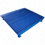 Wanna wychwytowa 1500x1300x200 economy, paleta ociekowa, lakierowana na 1 mauzer 1000, stalowa, zabezpieczona antykorozyjnie z rusztem kratowym 