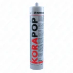 Korapop 330 310ml biały elastyczny klej i uszczelniacz, polimer,  wysoka odporność atmosferyczna, przyczepność metali, tworzyw sztucznych, szybkie utwardzanie, bez rozpuszczalników