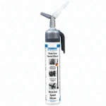 Klej silikonowy 200ml, elastyczny, czarny wysokotemperaturowy uszczelniacz do gumy, metalu 