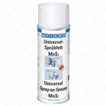 Weicon Uniwersalny smar w sprayu MoS2 400ml, smar techniczny do łożysk ślizgowych i tocznych, prowadnic, wysokowydajny