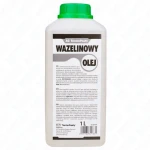 Olej wazelinowy 1l, środek smarny  do plastiku, gumy, ochrona przed korozją, konserwacja mechanizmów, smarowanie maszyn, bezbarwny, bezzapachowy
