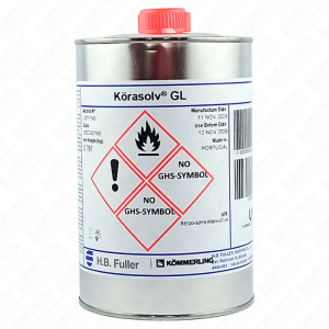 Korasolv GL 1l cleaning and degreasing agent for removing dirt from glass and plastic surfaces