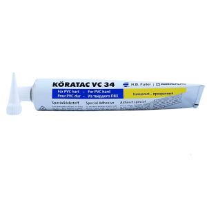 Lepidlo Koratac VC 34 200ml PVC-U na PVC trubky, lepidlo na plasty, rychleschnoucí montážní lepidlo pro instalace