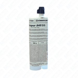 Korapur 840/20 346 ml two-component polyurethane adhesive for metals, polyester-glass laminates, flexible, beige, time 20 min.