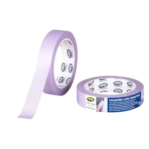 Delicate masking tape 4760 HPX  purple 24mmx45m paper, for painting, for wallpaper, for freshly painted walls, for interiors, UV resistant