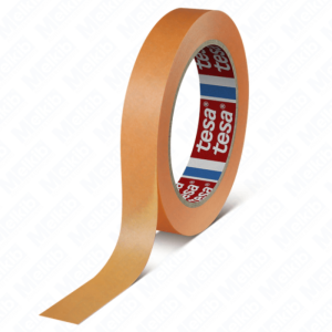 TESA PRECISION MASK 19 mm x 50 m, taśma malarska washi, precyzyjna taśma maskująca, ostre krawędzie, klej akrylowy, do wnętrz i na zewnątrz, odporna na temperaturę 150°C