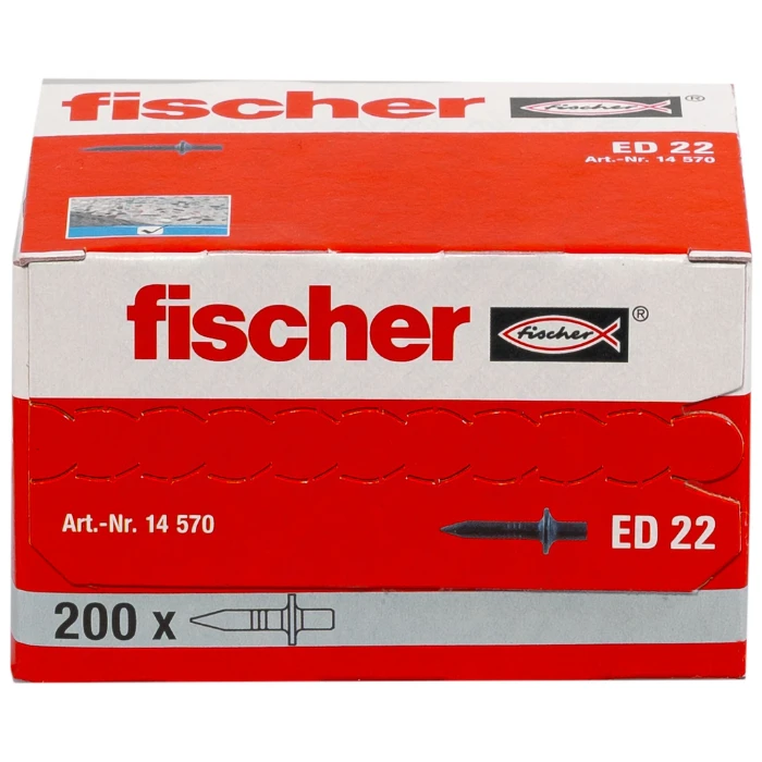 Fischer Gwóźdź ED 22 do betonu bez wiercenia