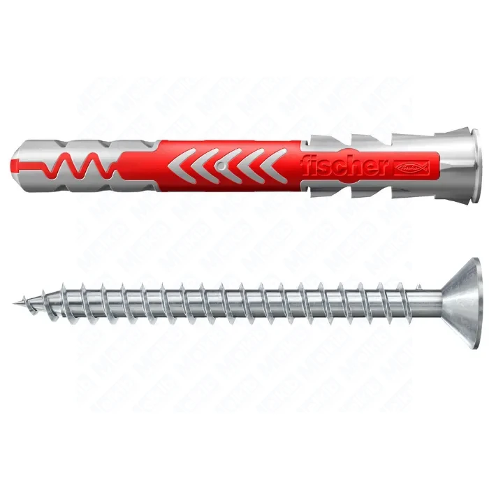 Fischer DuoPower 8 x 65 S z wkrętem zestaw 25 sztuk