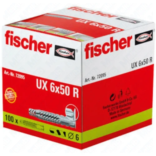 Fischer Kołek uniwersalny UX 6 x 50 R
