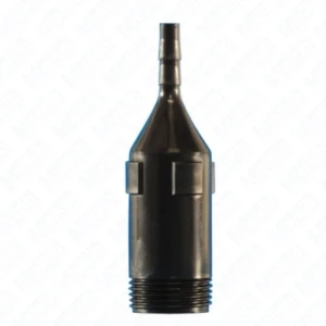 Dysza plastikowa czarna żywica/wtrysk, PowerFlow, AirFlow 1 Bulk, końcówka na wężyk 1/4", nr 2N1005