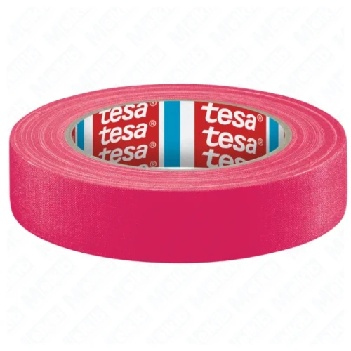 Tesa 4671 25 m × 19 mm tkaninowa tasma rozowa
