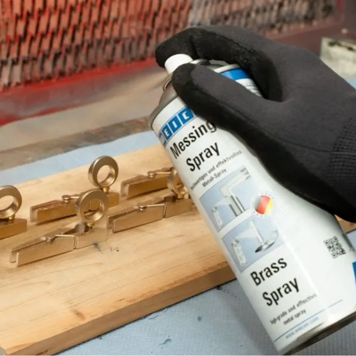 Spray mosiężny Weicon Brass Spray 400 ml metaliczny