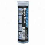Weicon Repair Stick Steel 57 g, epoxy paste with steel filler, rapid cure, potable-water certified, high strength up to 150 °C