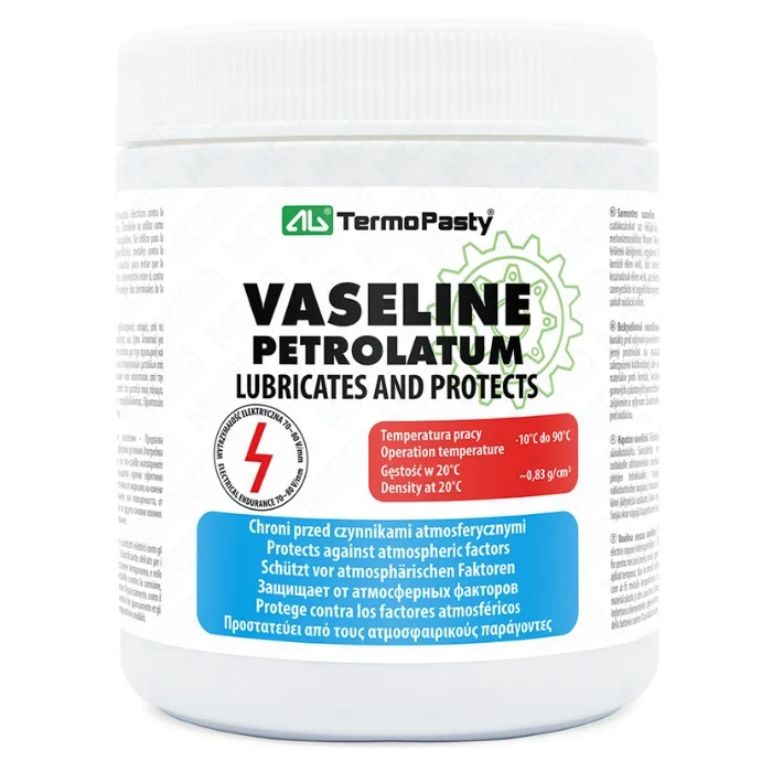 Wazelina techniczna niskotopliwa NT bezkwasowa 0,5kg