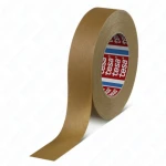 TESA 4341 taśma maskująca lakiernicza 140°C, brązowa, 50 m × 25 mm, papier krepowany, kauczuk naturalny
