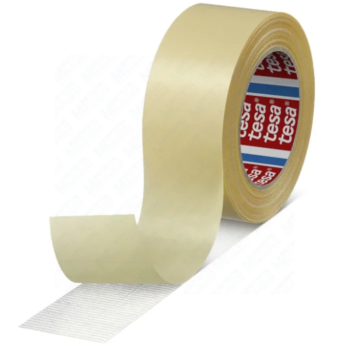 TESA 4934 – dwustronna taśma tkaninowa, 100 m × 25 mm