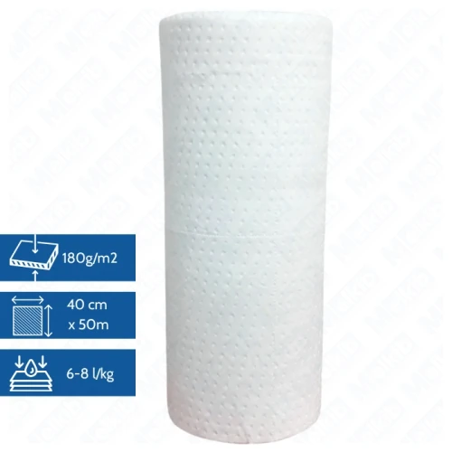 Mata sorpcyjna olejowa hydrofobowa w roli 40cm x 50m