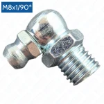 Grease nipple M8×1/90°, angled zerk fitting for bearings and pins