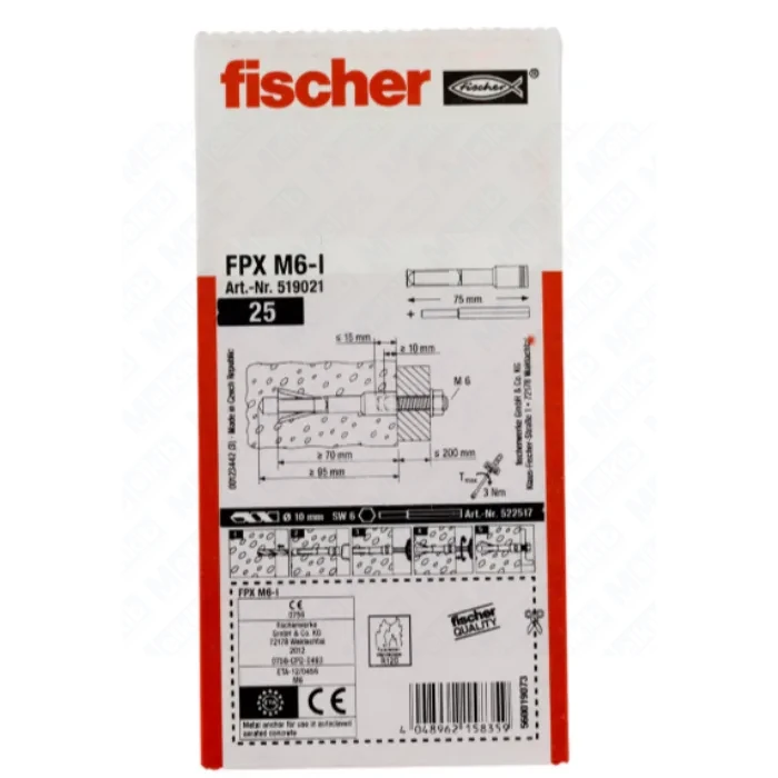 fischer-fpx-m6-i-kotwa-stal-ocynk-75mm