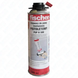 PUP R 500 PU Foam Cleaner, gun cleaning & degreasing, spray head, 500 ml, fischer