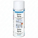 WEICON Zinc-Galva Spray 400 ml, barwa ocynku ogniowego, szybkoschnący spray antykorozyjny do napraw ocynku, podkład ochronny do stali i ocynku