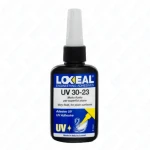 Loxeal 30-23 klej UV do szkła i metalu 50 ml, akrylowy klej konstrukcyjny, cienka przezroczysta spoina, szybkie utwardzanie promieniami UV