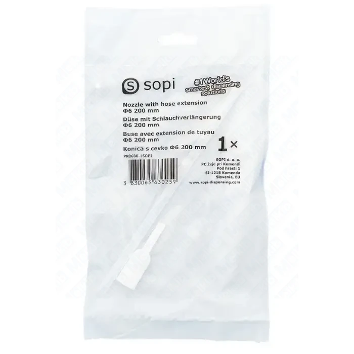 sopi-pack-dysza-z-wezykiem-fi6-200mm-s15-1szt
