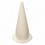Melkib Foil Bag Nozzle L, Large Bead Tip for High-Viscosity Sealants, HDPE, No Clip