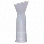 Płaska dysza do wstęgi Melkib Flat bead nozzle 2 × 30 mm, gwint M15, szeroka aplikacja 30–32 mm, do uszczelniaczy i klejów, HDPE, bez klipsa, 2,8 g