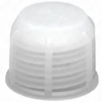 Melkib Cartridge cap M15, replacement screw cap for cartridges and foil bag systems, prevents drying out, HDPE, no clip, 0.9 g