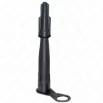 Melkib Clip nozzle PCR with cap S15, clip-on cartridge nozzle with sealing cap, HDPE PCR post-consumer recycled, 5 g