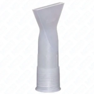 Dysza płaska do szerokiej spoiny 2 × 30 mm do kartuszy plastikowych HDPE, gwint S15, szerokość paska 30–32 mm, grubość ok. 2 mm, bez klipsa, 2,7 g