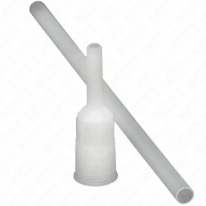 Dysza z wężykiem przedłużającym fi 6 mm 200 mm do trudno dostępnych miejsc, HDPE, gwint S15, bez klipsa, 4,2 g