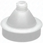 HDPE S15 Self-Puncturing Foil Bag Adaptor for Cartridge Nozzles, No Clip, 7.9 g