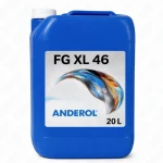 Synthetic PAO food grade compressor oil ANDEROL FG XL 46 ISO VG 46, NSF H1, Kosher, Halal, 20 l