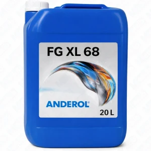 Synthetic PAO food grade compressor oil ANDEROL FG XL 68 ISO VG 68, NSF H1, Kosher, Halal, 20 l