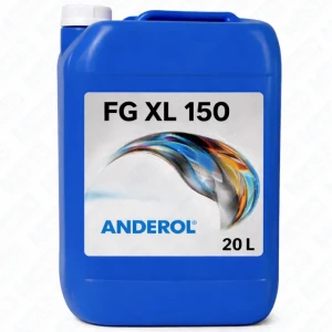 Synthetic PAO food grade compressor oil ANDEROL FG XL 150 ISO VG 150, NSF H1, Kosher, Halal, for rotary-screw compressors, 20 l