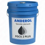 Synthetic food grade calcium sulfonate complex grease ANDEROL FGCS-2 PLUS NLGI 2, NSF H1, Kosher, Halal, heavy duty, 17 kg