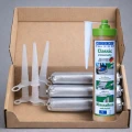 WEICON Green Tube Flex 310 M Classic set grey MS Polymer adhesive 3 x 280 ml empty tube .webp